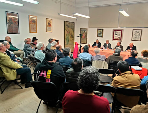 Presentación del libro De toros, hombres e historia de Jesús Moya Casado